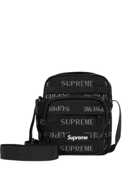 Geantă Supreme cu imagine negru