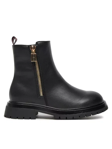 Tommy Hilfiger Škornji Chelsea Boot M črna