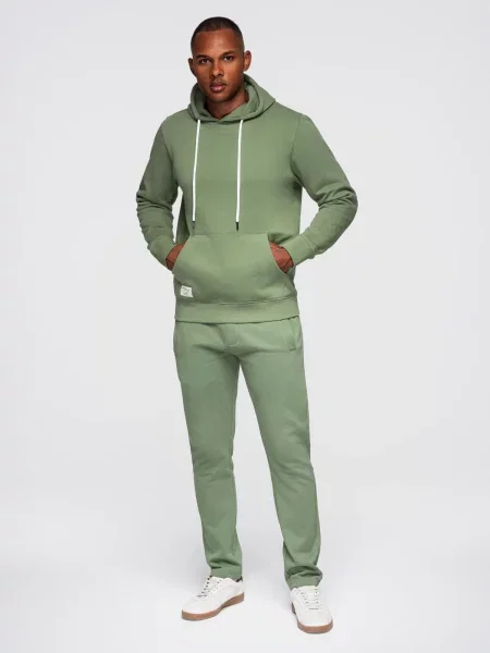 Pantaloni de jogging Ombre cu glugă