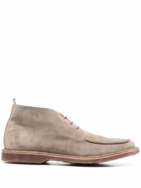 Botine Officine Creative cu șireturi din dantelă