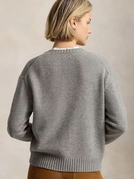 Polo Ralph Lauren pulover volnen siva