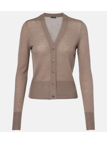 Cardigan Joseph din cașmir bej