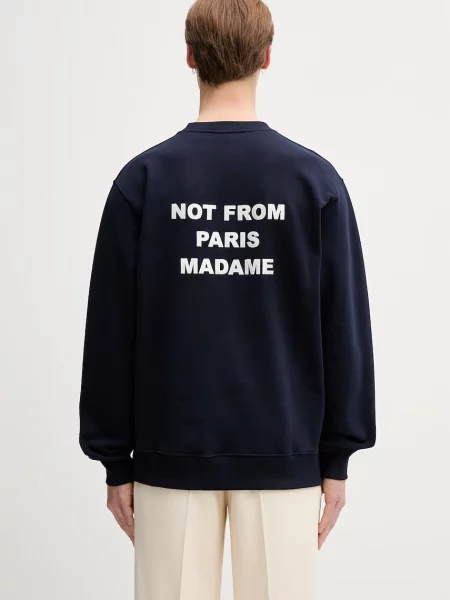 Drôle de Monsieur Le Sweatshirt Slogan hanorac din pentru bărbați