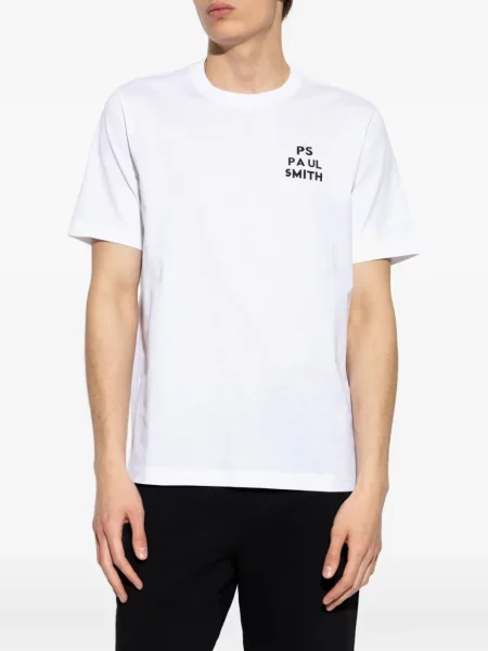 Tricou Ps Paul Smith cu imagine alb