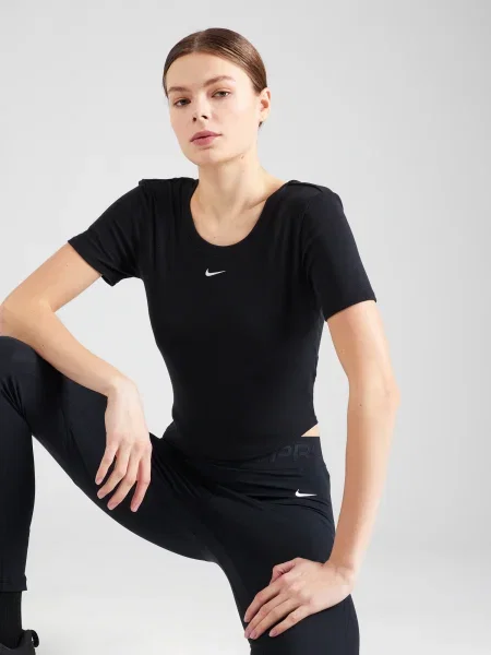 Nike Sportswear Tricou negru alb