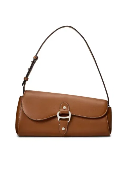 LAUREN RALPH LAUREN Ročna torba rjava