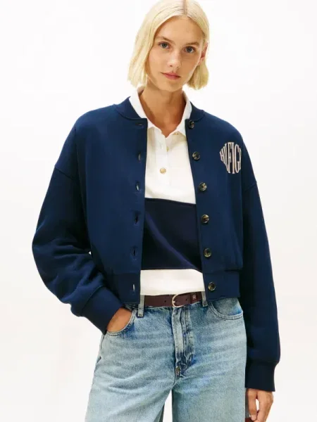 Geacă Tommy Hilfiger alb