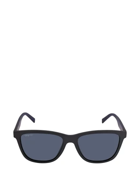 Ochelari de soare pătrați Ferragamo negru