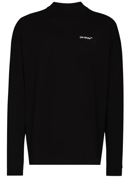Tricou Off-white lung alb