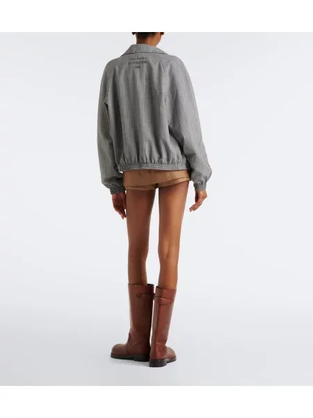 Fustă Acne Studios bej