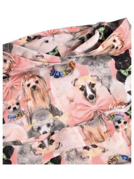Bluza z kapturem dziecięca Molo różowa