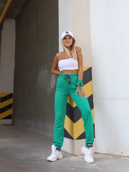 ISSA Plus ­ Штаны спортивные зелені