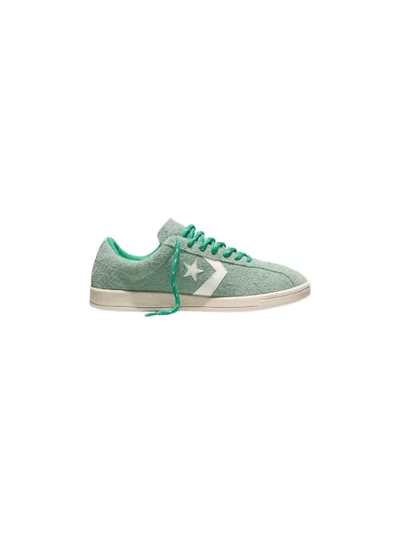 Sneakersy Converse zamszowe klasyczne zielone