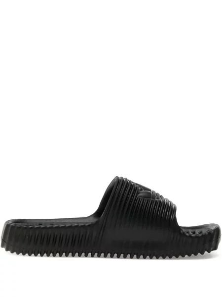 Papuci Adidas cu dungi negru