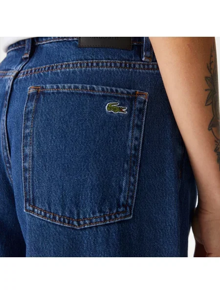 Lacoste джинси Relaxed Fit сині