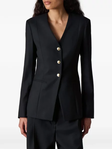 Marynarka Paul Smith z dekoltem w serek niebieska