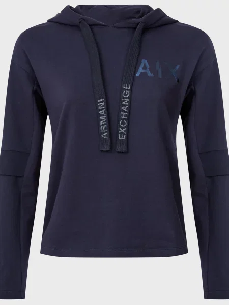 Толстовка Armani Exchange синя