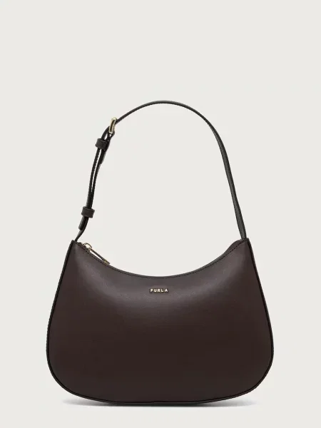 Furla geantă shopper pentru femei din piele Margot S maro