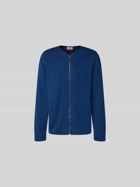 Bluza rozpinana z zamkiem błyskawicznym Kenzo granatowa