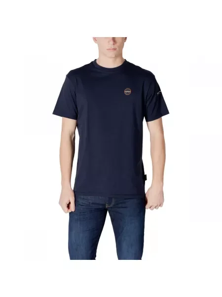 Pánske tričko Napapijri S-Badge blu marine modrá