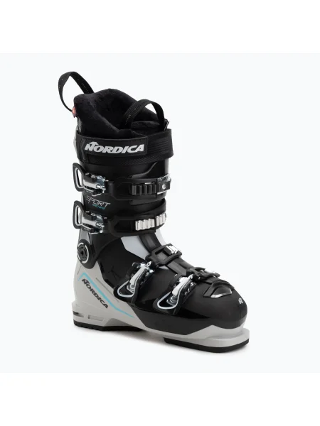 Încălțăminte de schi pentru femei Nordica Sportmachine 75 W black/gray/blue negru