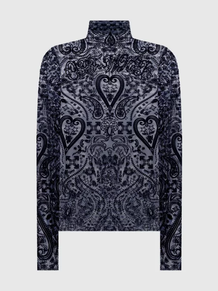 Топ Flock Pailey Off-white синій