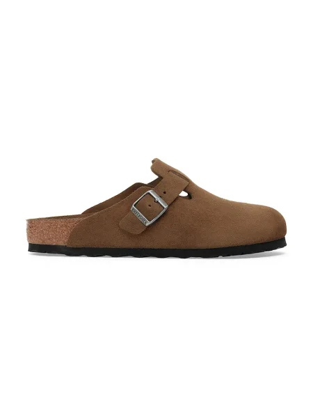 BIRKENSTOCK Dreváky Boston svetlohnedá hnedá