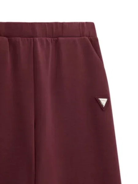 Guess Melegítő alsó Bordó Wide Leg