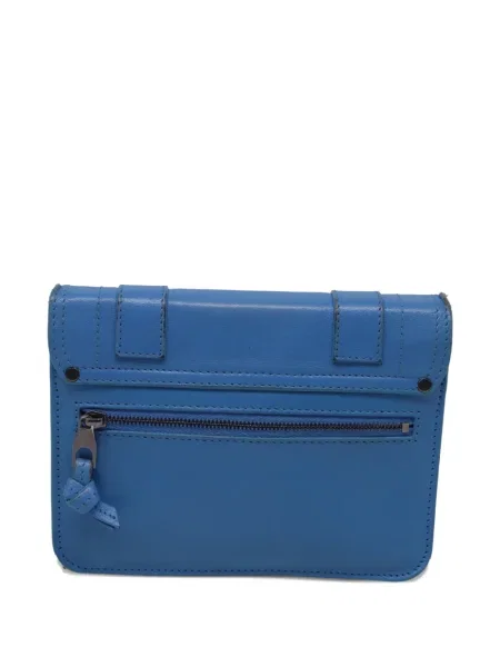 Colier Proenza Schouler din piele albastru
