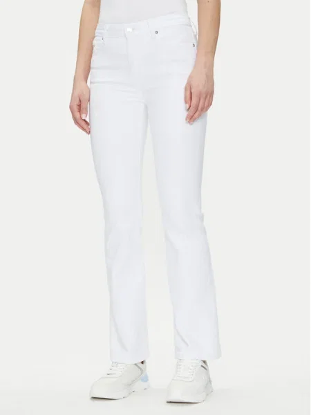 Tommy Hilfiger Дънки Bootcut Rw White бял