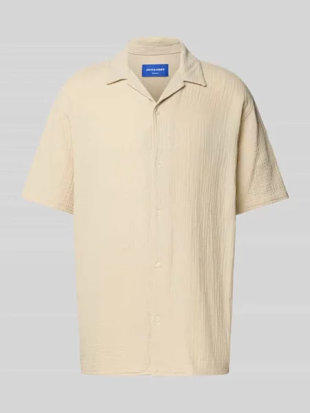 Koszula casualowa o kroju relaxed fit z wykładanym kołnierzem Jack & Jones