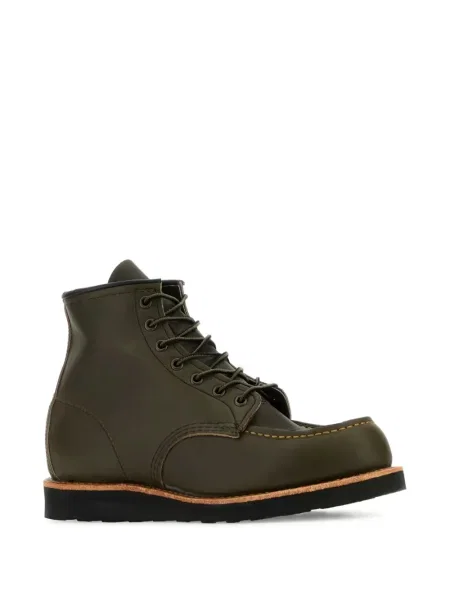 Cizme scurte Red Wing Shoes din piele roșu