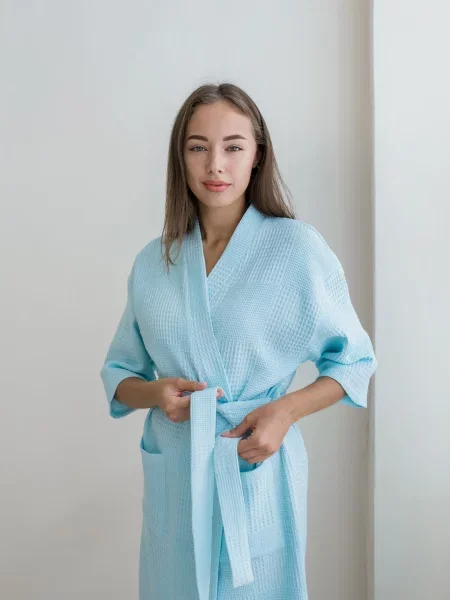 Халат Cosy бирюзовый