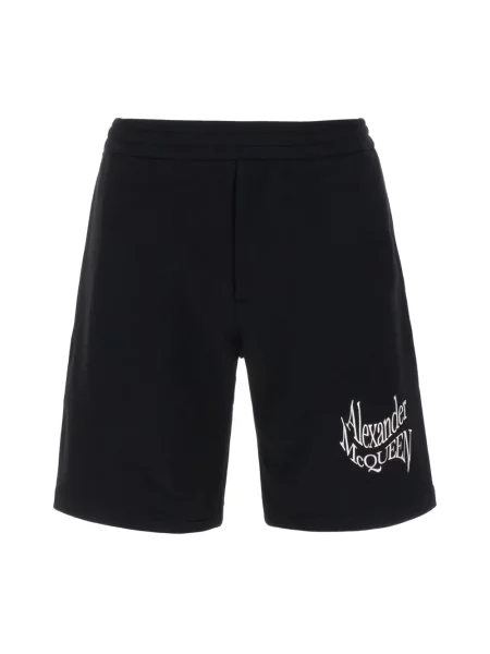 Bermudy Alexander Mcqueen czarne
