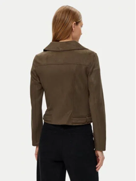VERO MODA Přechodná bunda VMJOSE čokoládová hnědá