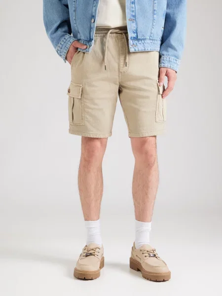 INDICODE JEANS Pantaloni cu Bouillon piatră gri