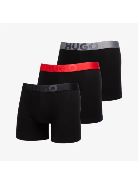 Hugo Boss Boxer Brief Triplet Gift Vega Black XL czarne