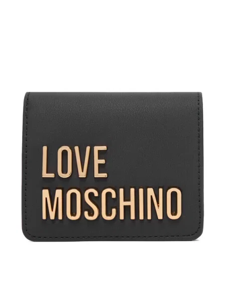 LOVE MOSCHINO Портфейл черен