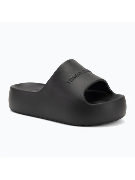 Női papucs Tommy Jeans Chunky Pool Slide Ess black. Méret: 35 EU fekete