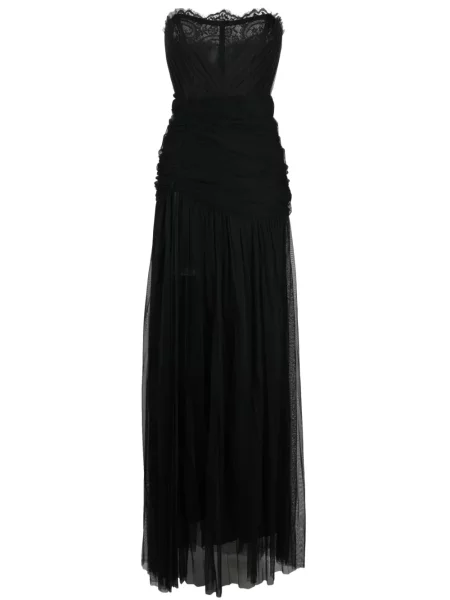 Rochie maxi Ana Radu drapată de costum negru