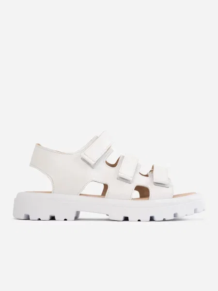 Шкіряні Сандалії ISSA Plus білий