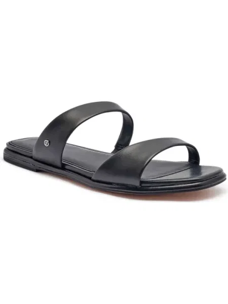 Michael Kors De piele șlapi JAIDA negru