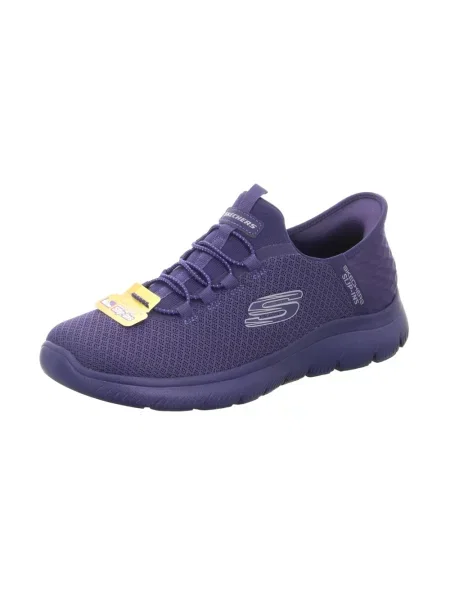Sneakersy Skechers niebieskie