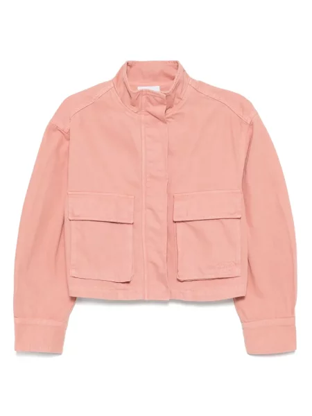 Cropp geacă Maison Kitsune roz