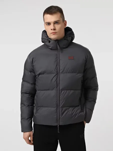 Зимова куртка сірий