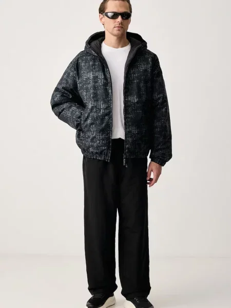Emporio Armani zimná bunda pánska zelená