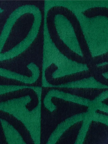 Fular Loewe de lână verde