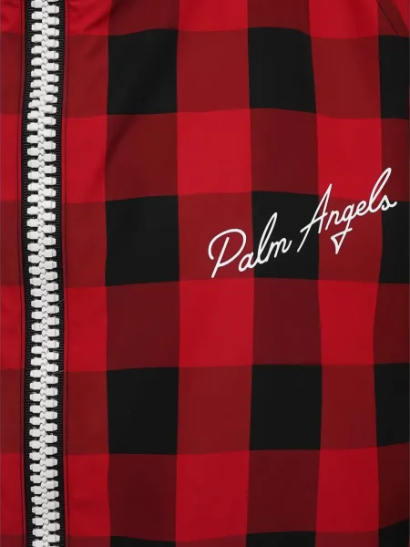 Geacă Palm Angels cu dungi roșu