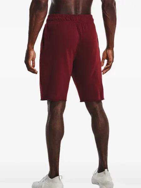 Pantaloni scurți Under Armour cu imagine roșu