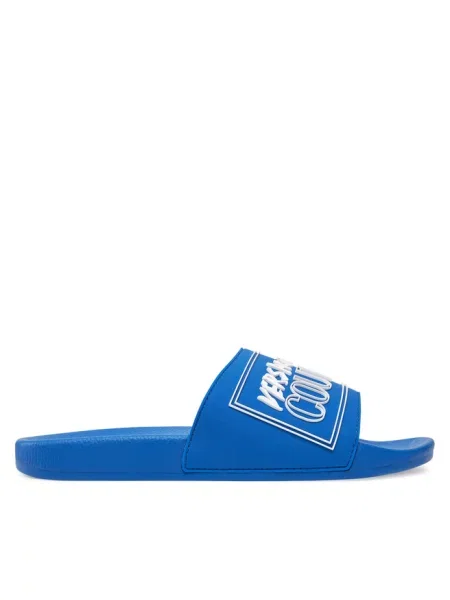 Klapki Versace Jeans Couture niebieskie